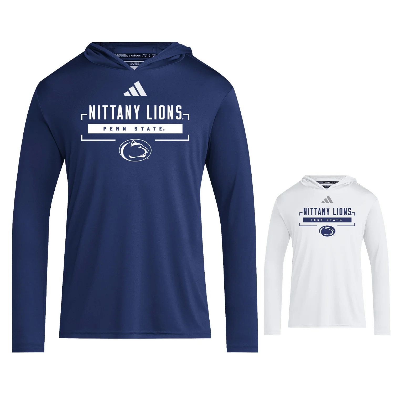 Penn State adidas D4T Lightweight Long-Sleeve Hoodie