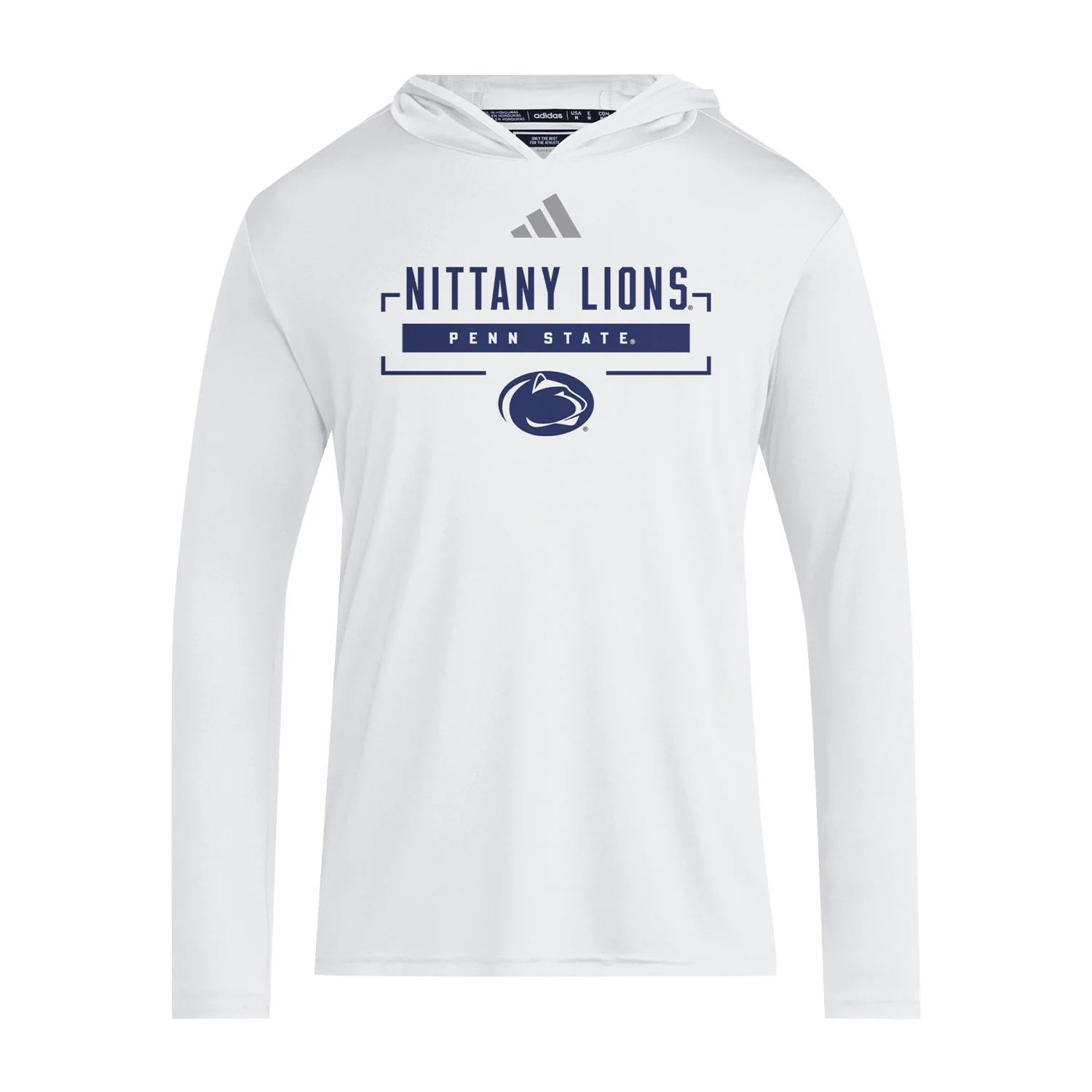 Penn State adidas D4T Lightweight Long-Sleeve Hoodie - Image 3