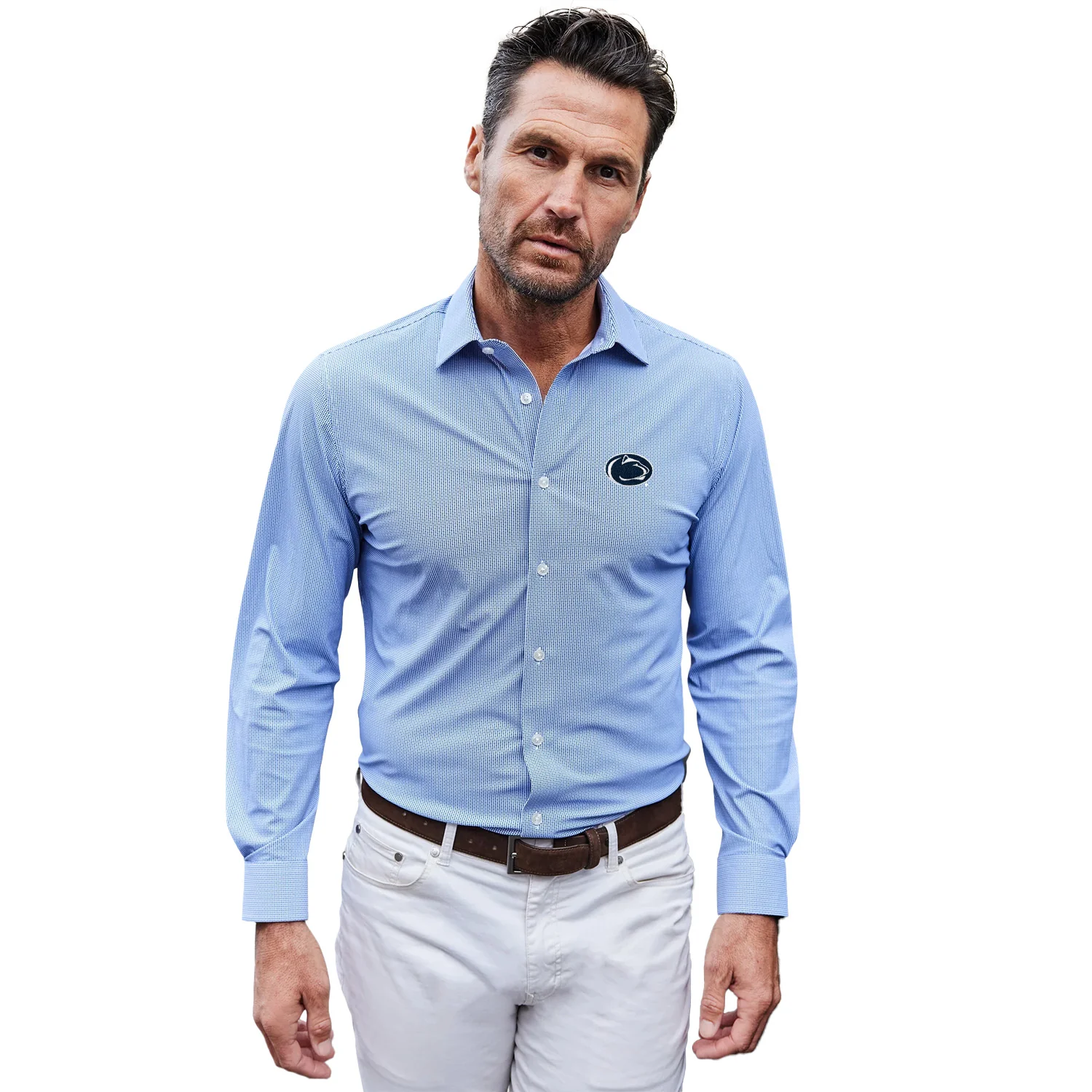 Penn State Apex Performance Long-Sleeve Dress Shirt - Image 3