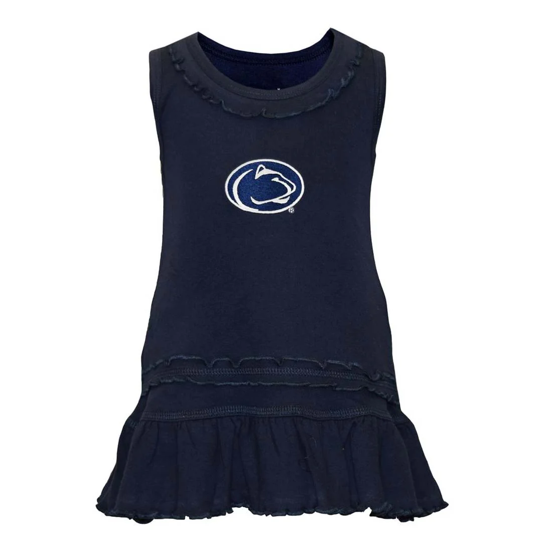 Penn State Infant Ruffled Tank Top Dress - Image 2