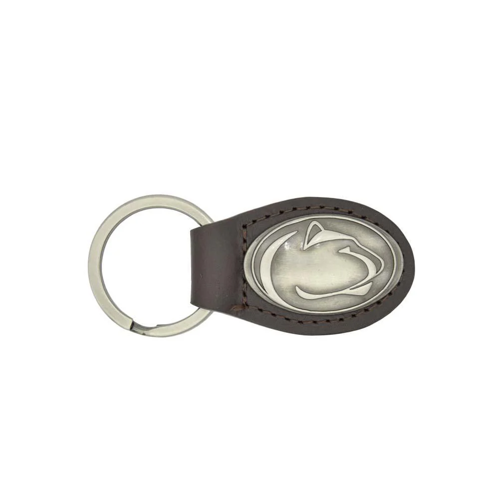 Penn State Leather Concho Key Tag