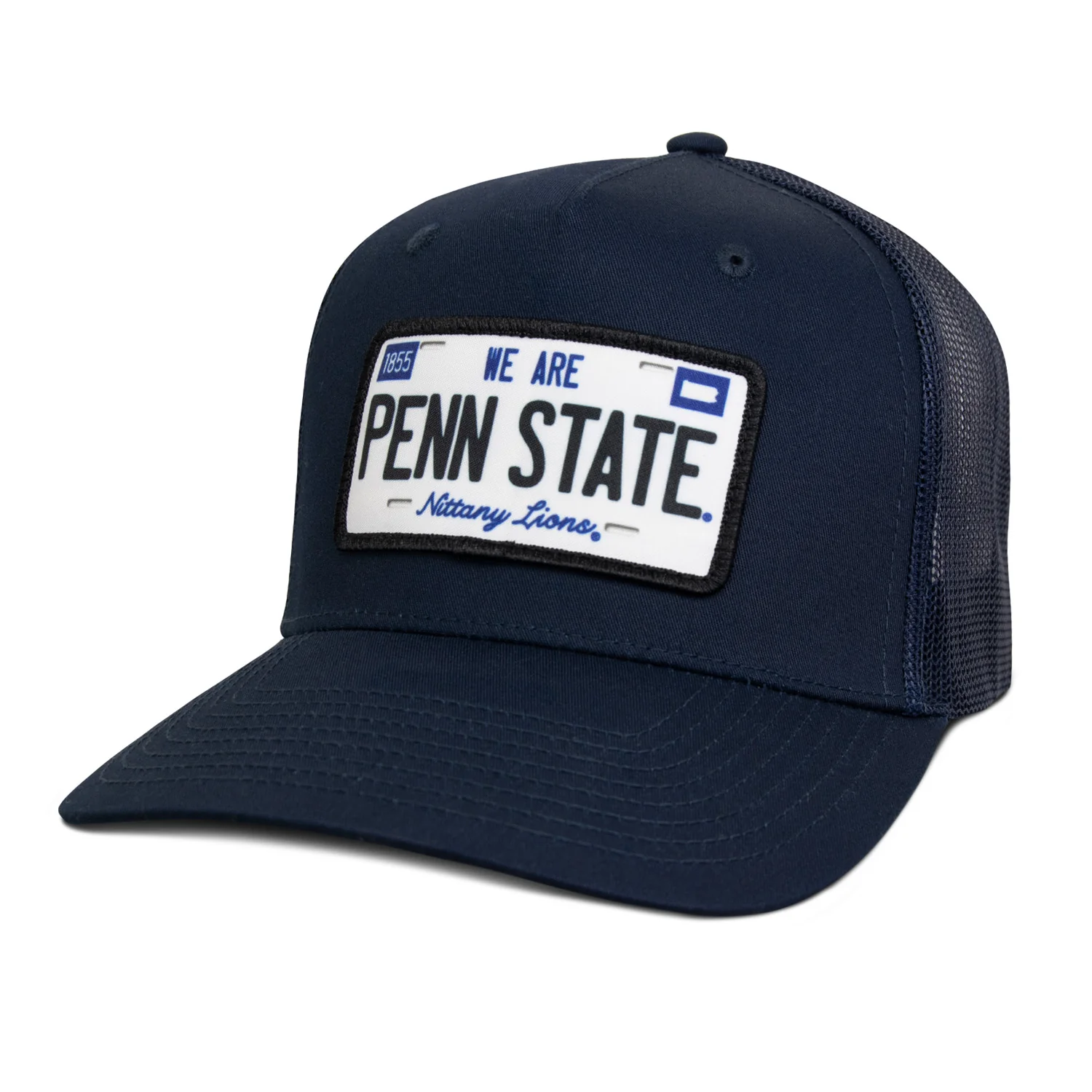 Penn State Line Patch Snapback Trucker Hat