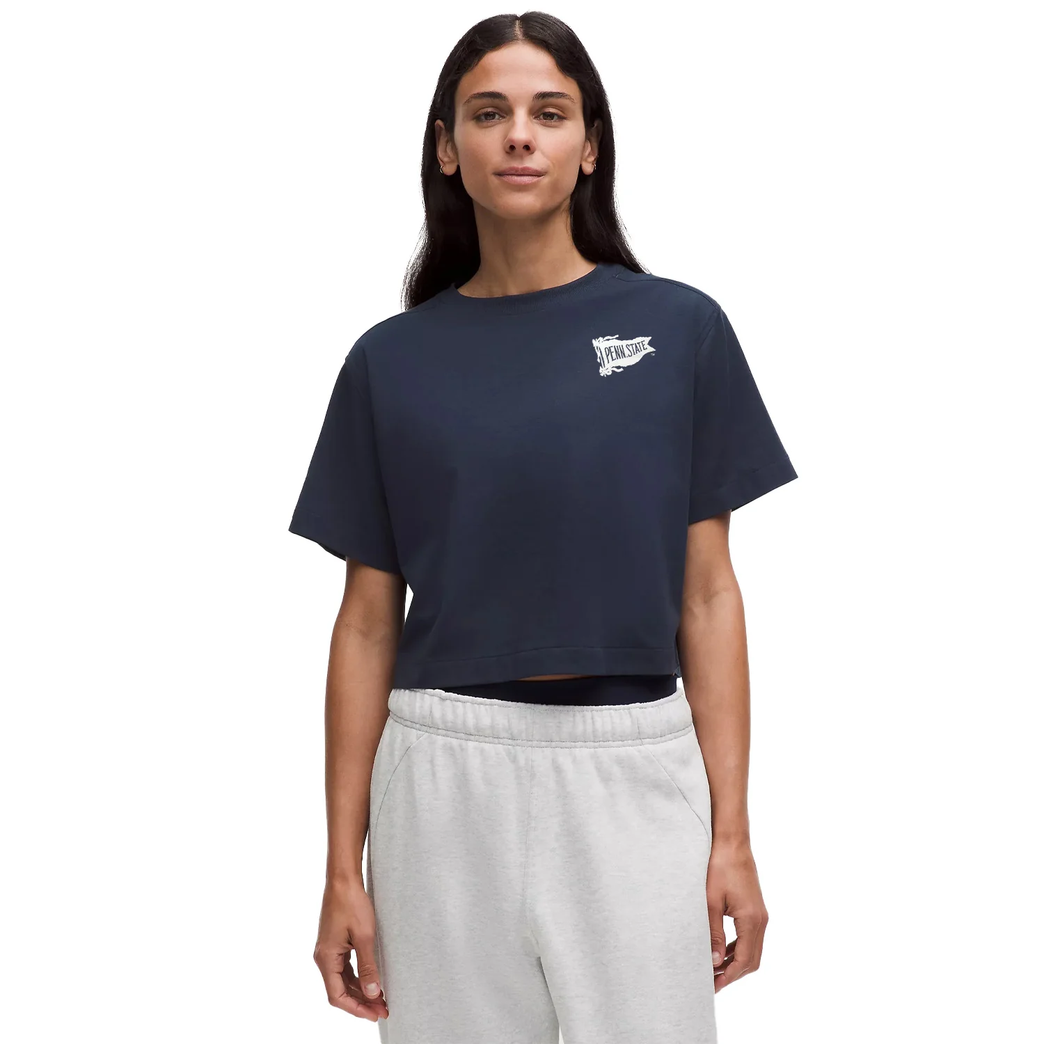Penn State lululemon Women's Vault Flag Cropped T-shirt - Image 2