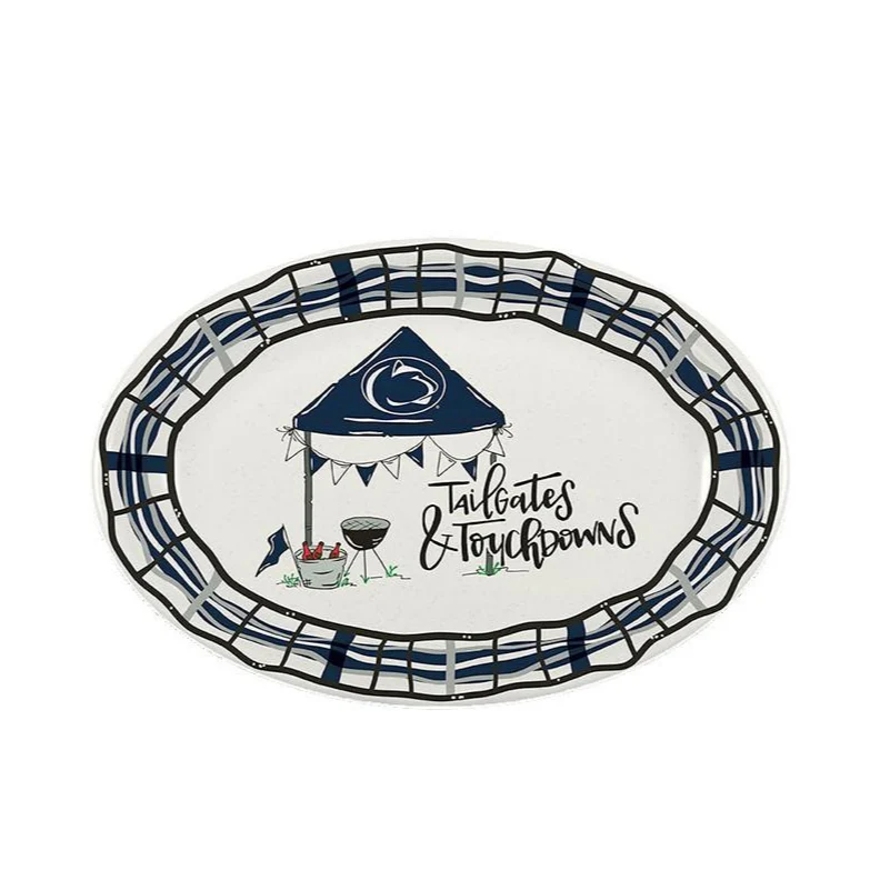 Penn State Melamine 18" x 12" Tailgate Platter
