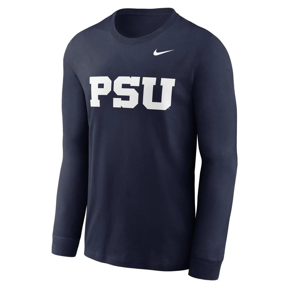Penn State Nike PSU Cotton Long Sleeve - Image 2