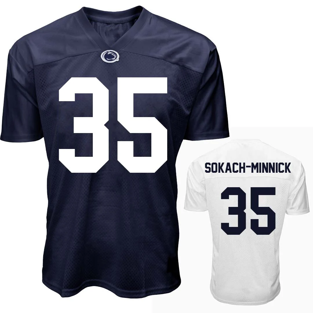 Penn State NIL Blaise Sokach-Minnick #35 Football Jersey