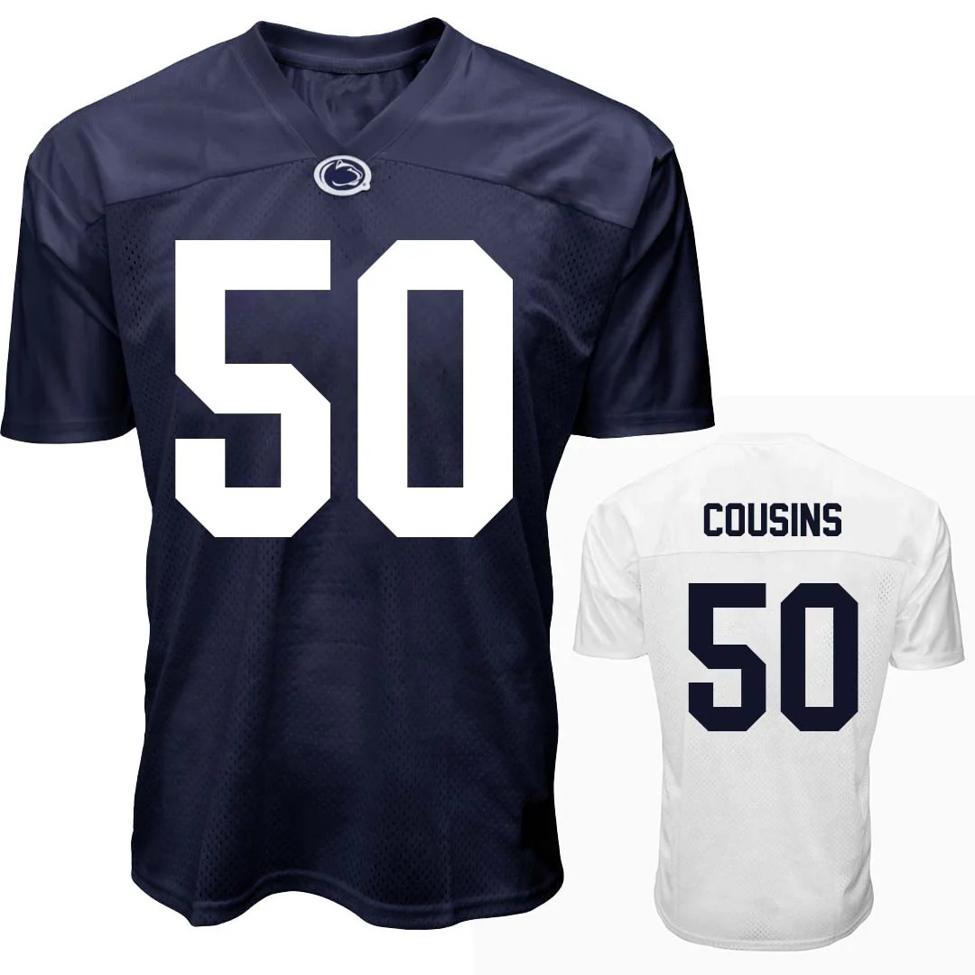 Penn State NIL Cooper Cousins #50 Football Jersey