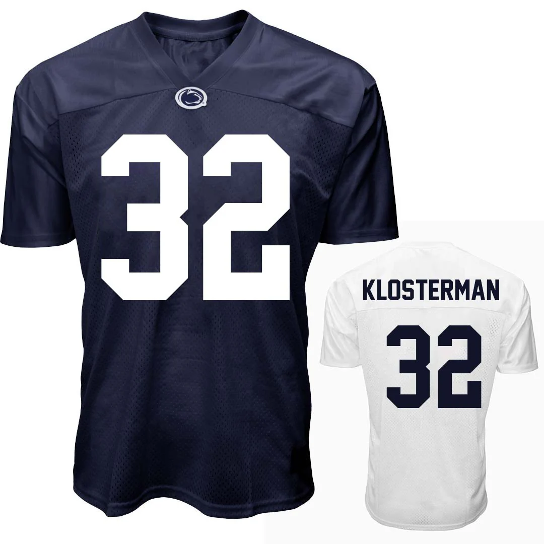 Penn State NIL John Klosterman #32 Football Jersey