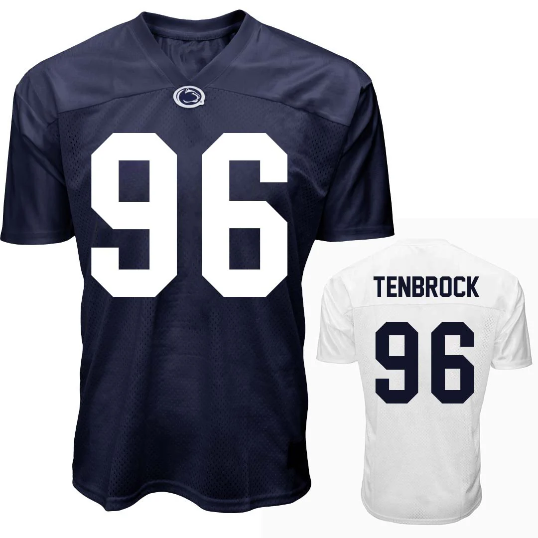 Penn State NIL Lucas Tenbrock #96 Football Jersey
