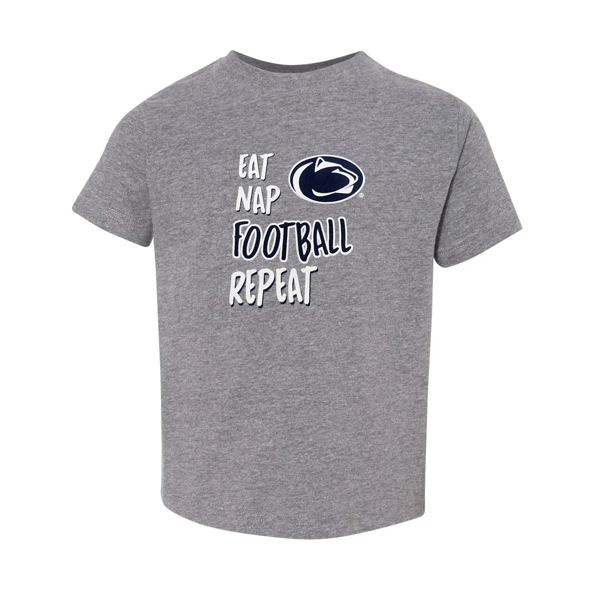 Penn State Toddler Eat Nap Football T-shirt - Image 2