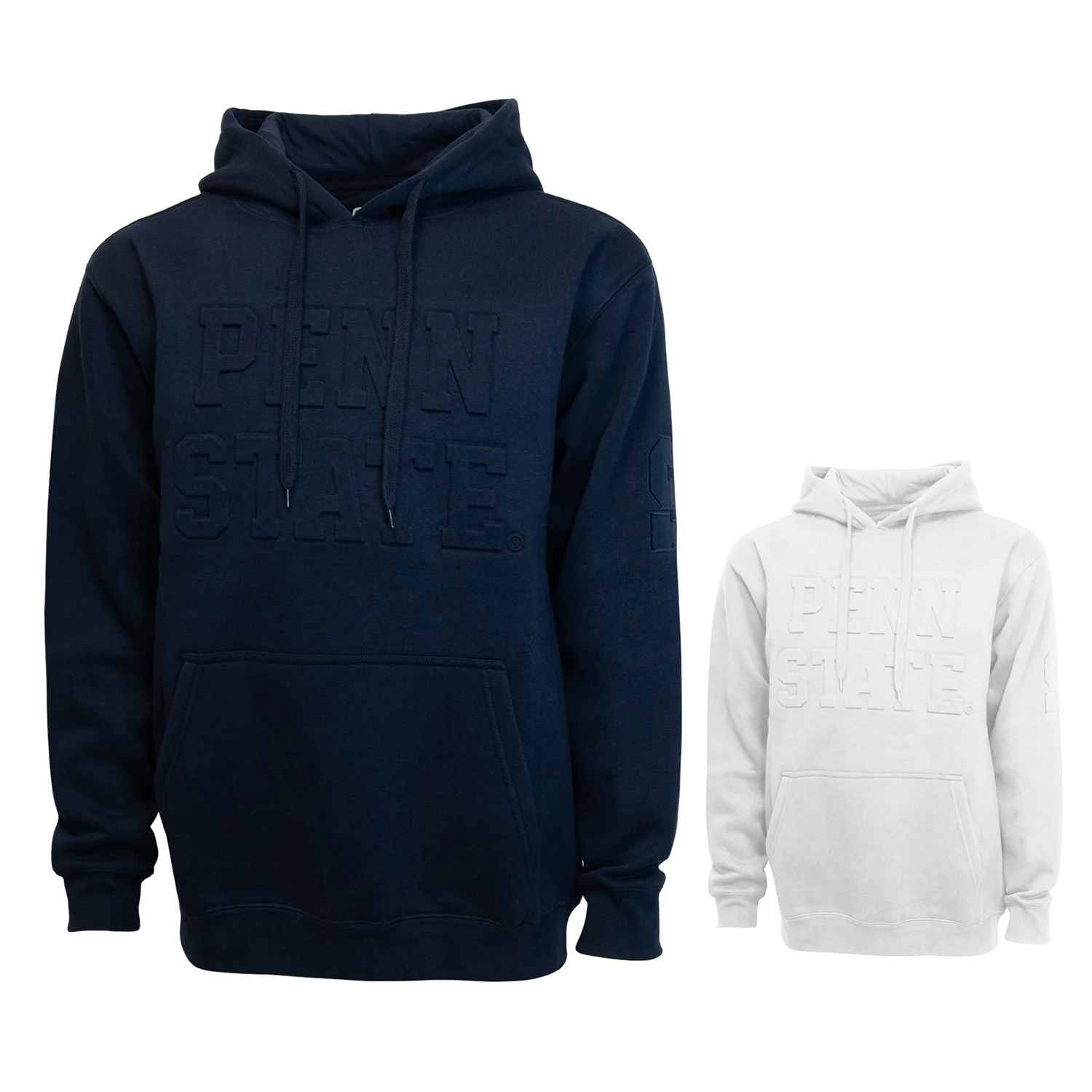 Penn State Tonal Embossed PS Hooded Sweatshirt