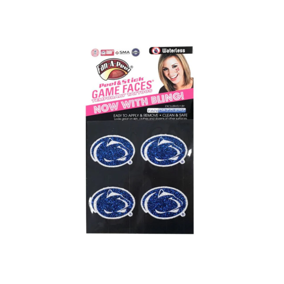 Penn State Waterless Fan Dazzler Tattoo