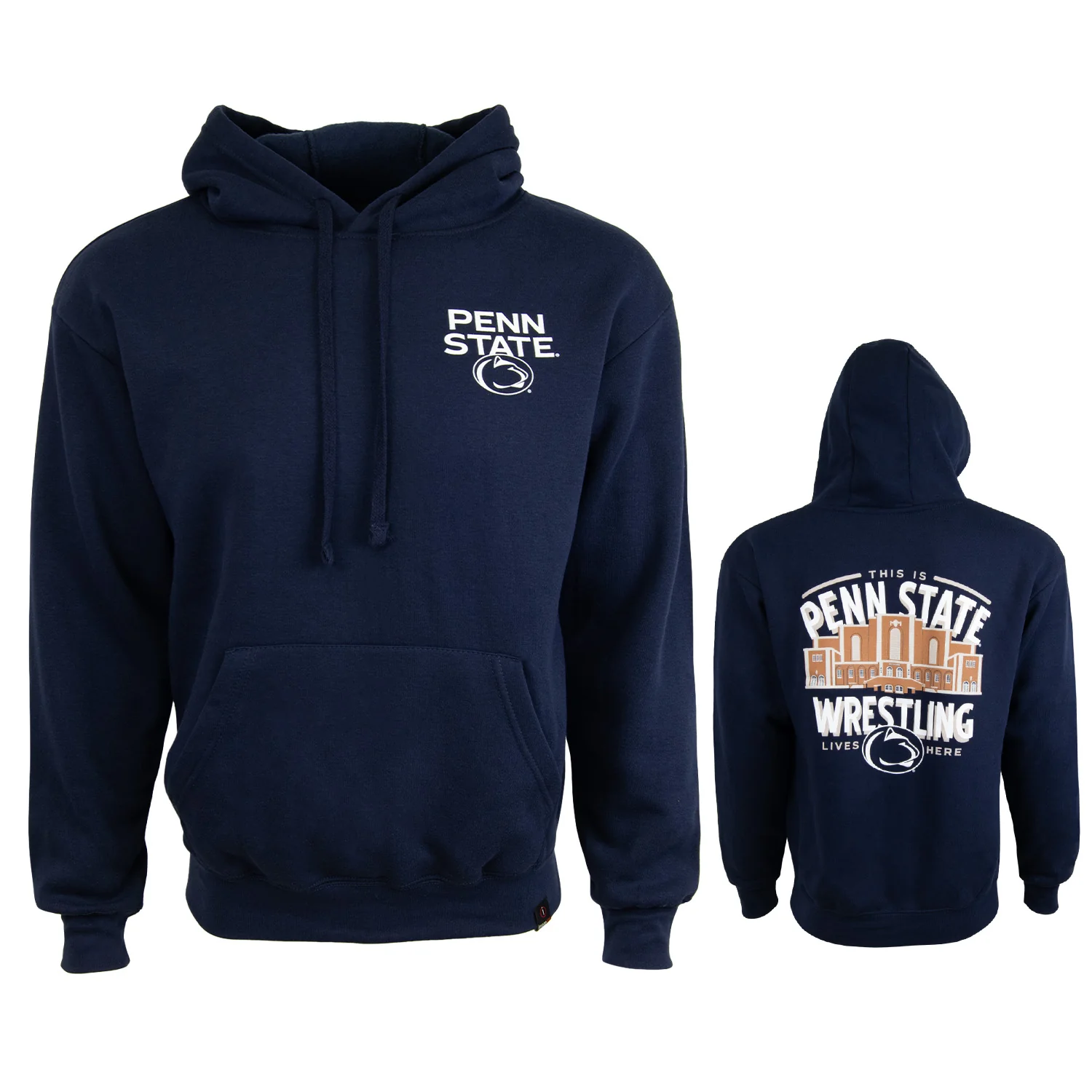 Penn State Wrestling Lives Here Hooded Sweatshirt