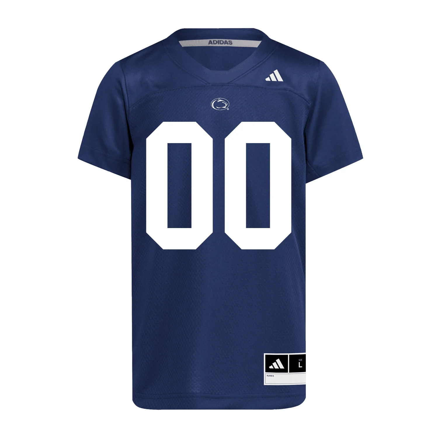 Penn State adidas Youth NIL Custom Football Player Jersey Navy - Image 2