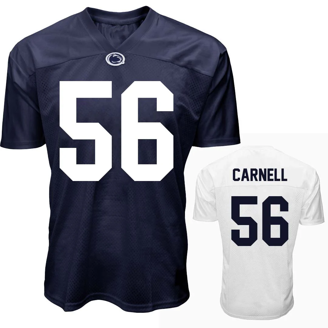 Penn State Youth NIL Alijah Carnell #56 Football Jersey