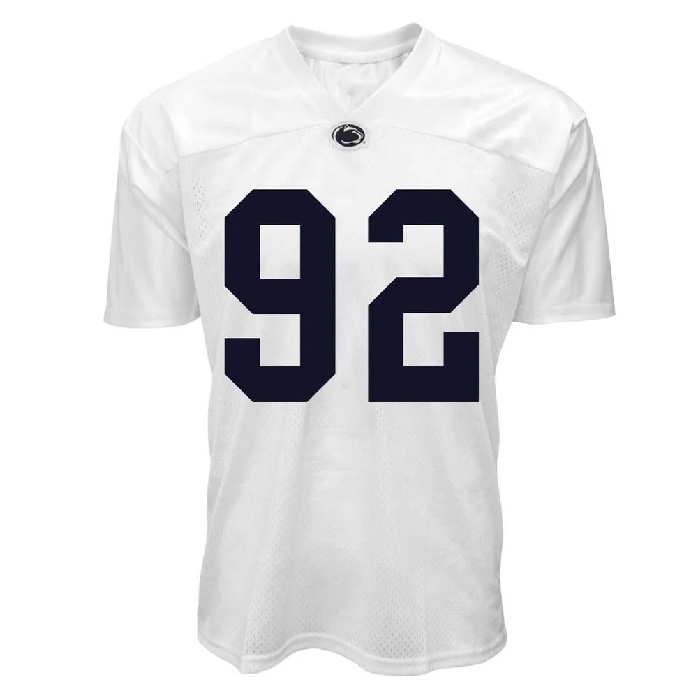 Penn State Youth NIL Andrew Dufault #92 Football Jersey - Image 3