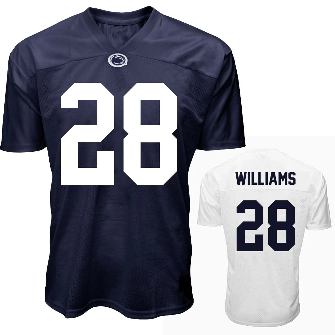 Penn State Youth NIL Bryson Williams #28 Football Jersey