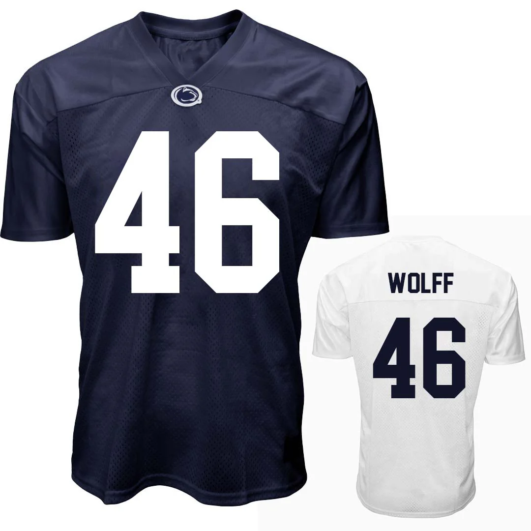 Penn State Youth NIL Evan Wolff #46 Football Jersey