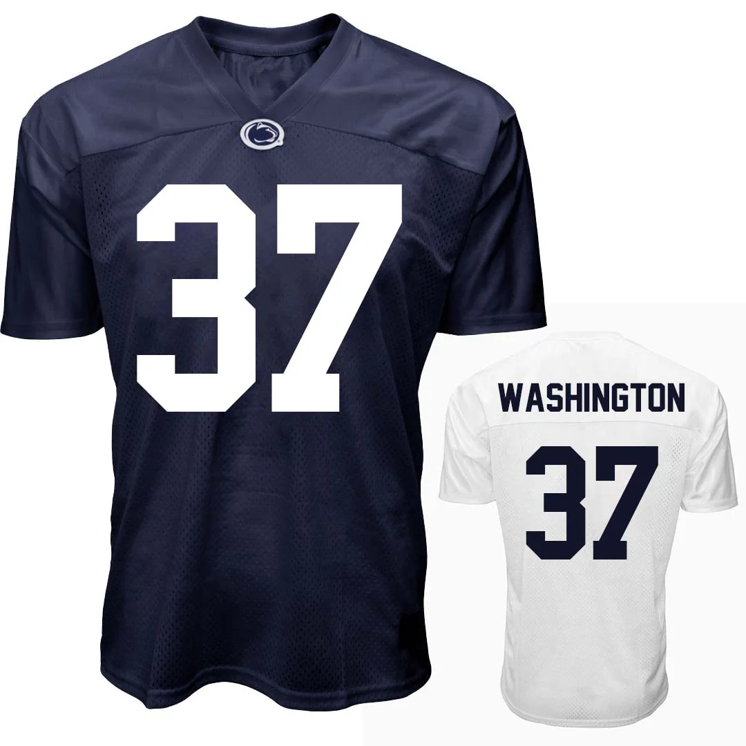 Penn State Youth NIL Jeremy Washington #37 Football Jersey