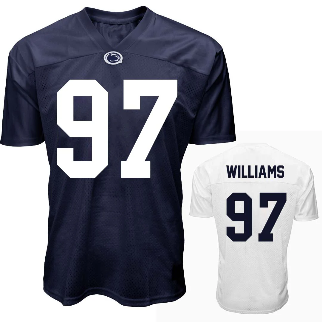 Penn State Youth NIL Keanu Williams #97 Football Jersey