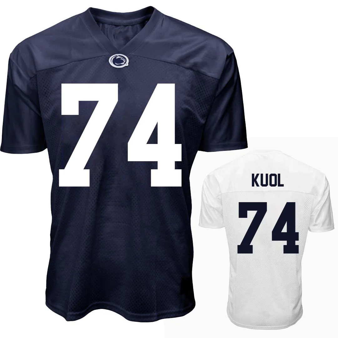 Penn State Youth NIL Kuol Kuol #74 Football Jersey