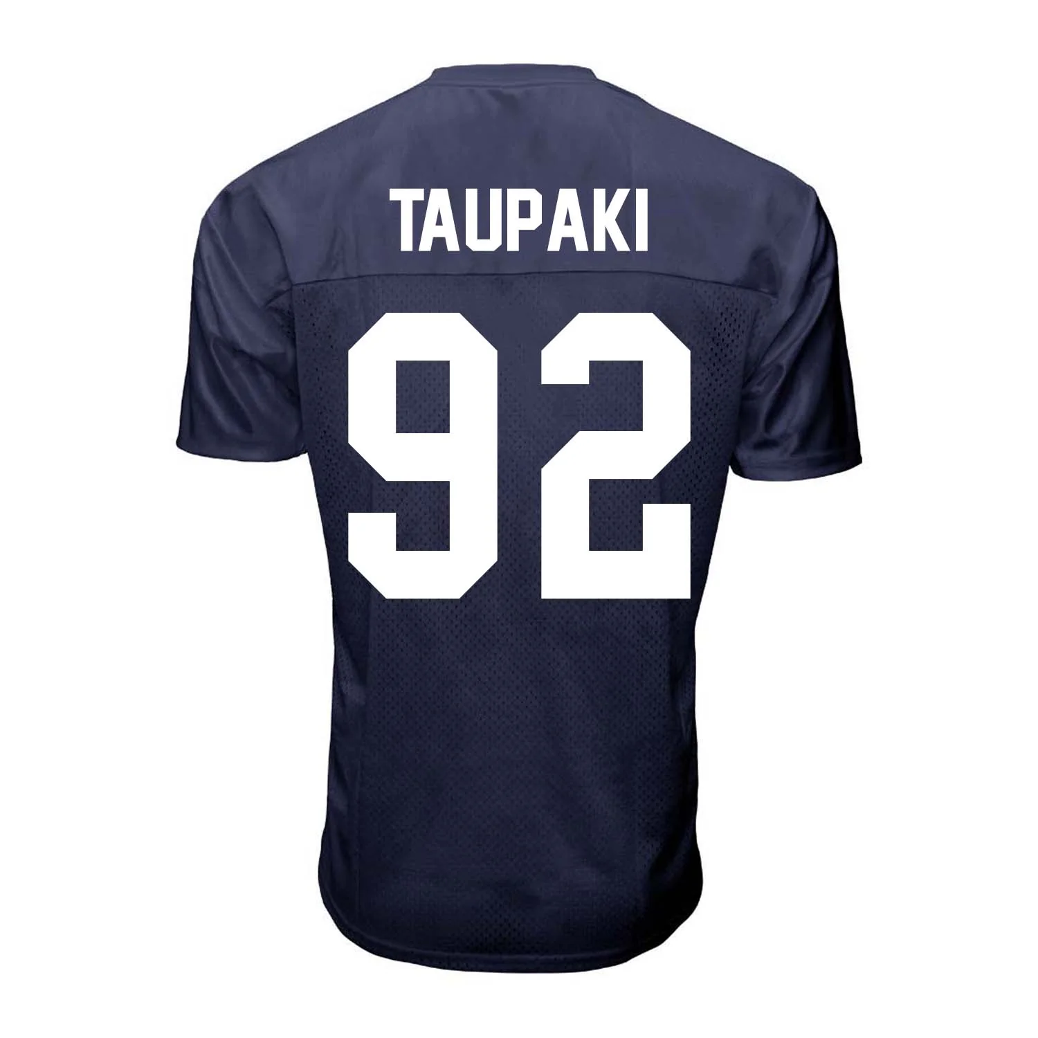 Penn State Youth NIL Siale Taupaki #92 Football Jersey - Image 3